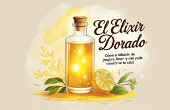 🌿 El Elixir Dorado: Cómo la Infusión de Jengibre, Limón y Miel Puede Transformar Tu Salud