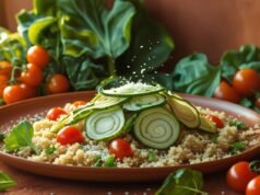 🥒✨ Cena Casera con Calabacín y Quinoa: Ligera, Saludable y Restauradora