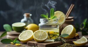 🍃💧 Infusión de Jengibre, Limón y Menta: El Remedio Nocturno que Purifica, Relaja y Regula tu Salud